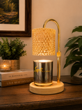 Load image into Gallery viewer, Crystal Glow Candle Warmer Lamp
