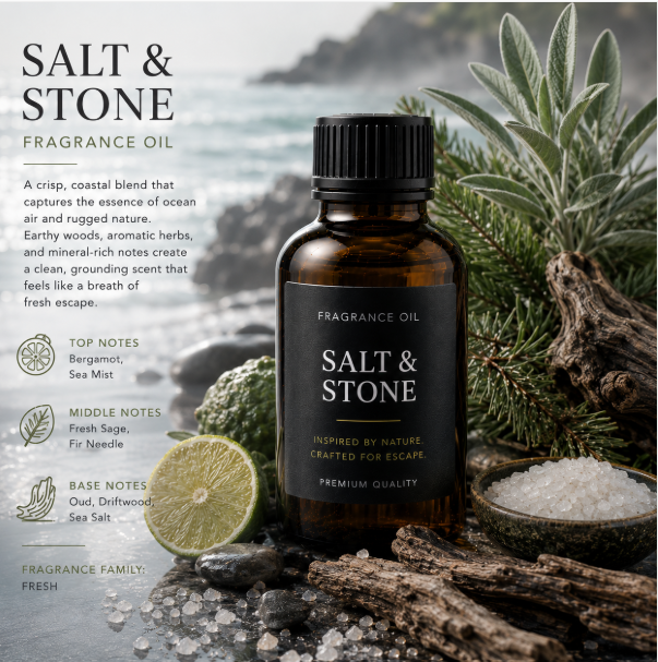 Salt & Stone - Fragrance Oil