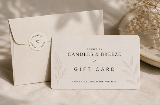 Scent by Candles & Breeze Gift Card